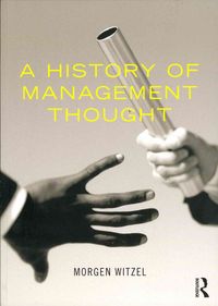 Produktbild: Witzel, M: A History of Management Thought
