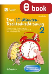 Produktbild: 10-Minuten-Rechtschreibtraining f&uuml;r den Unterricht