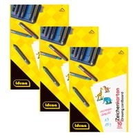 Produktbild: Idena Bundle Zeichenbl&ouml;cke 10 Blatt 190g/m&sup2; DIN A3, 3er Pack