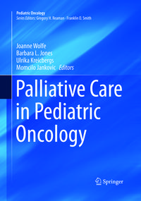 Produktbild: Palliative Care in Pediatric Oncology