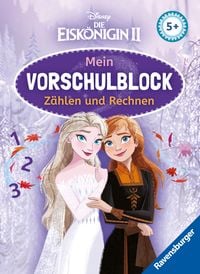 Produktbild: Disney Die Eiskönigin 2 - Mein Vorschulblock: Zählen und Rechnen