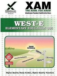 Produktbild: West-E Elementary Education Teacher Certification Test Prep Study Guide