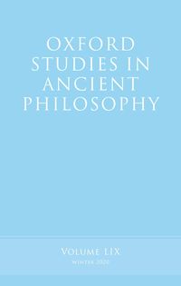 Produktbild: Oxford Studies in Ancient Philosophy, Volume 59