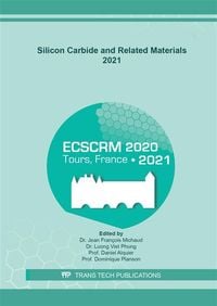 Produktbild: Silicon Carbide and Related Materials 2021