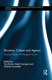 Produktbild: Structure, Culture and Agency