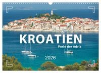Produktbild: KROATIEN - Perle der Adria (Wandkalender 2026 DIN A3 quer), CALVENDO Monatskalender