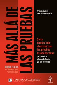 Produktbild: M&aacute;s all&aacute; de las pruebas/Beyond testing