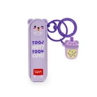 Produktbild: Mini Ventilator - Aufladbarer Tragbarer Ventilator - Teddyb&auml;r - lila