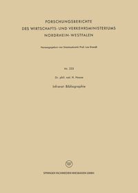 Produktbild: Infrarot-Bibliographie