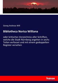 Produktbild: Bibliotheca Norica Williana