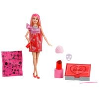 Produktbild: Barbie Party Unboxed Barbie Glam Barbie Serie - rote Puppe