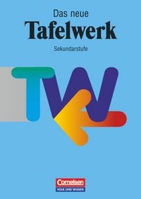 Produktbild: Das neue Tafelwerk. Sekundarstufe. RSR. Neubearbeitung