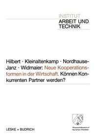 Produktbild: Neue Kooperationsformen in der Wirtschaft