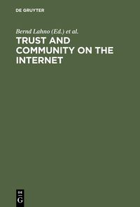 Produktbild: Trust and Community on the Internet