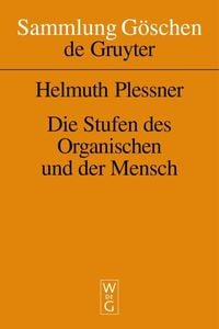 Produktbild: Die Stufen des Organischen und der Mensch
