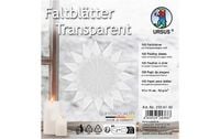 Produktbild: URSUS Faltbl&auml;tter Faltbl&auml;tter Transparentpapier, wei&szlig;, (42 g/m&sup2;, 14 x 14 cm)