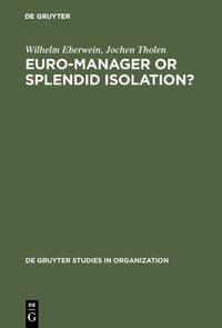 Produktbild: Euro-Manager or Splendid Isolation?