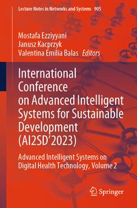 Produktbild: International Conference on Advanced Intelligent Systems for Sustainable Development (AI2SD&rsquo;2023)