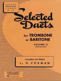 Produktbild: Selected Duets for Trombone or Baritone, Volume II (Advanced)
