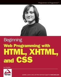 Produktbild: Beginning Web Programming with HTML, XHTML, and CSS