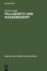 Produktbild: Fallgesetz und Massebegriff