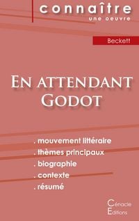 Produktbild: Fiche de lecture En attendant Godot de Samuel Beckett (Analyse litt&eacute;raire de r&eacute;f&eacute;rence et r&eacute;sum&eacute; complet)