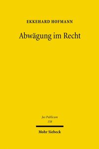 Produktbild: Abw&auml;gung im Recht