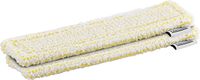 Produktbild: K&auml;rcher Home & Garden WV Mikrofaser Wischbezug Indoor Fenstersauger Zubeh&ouml;r Hellgelb, Wei&szlig;