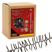 Produktbild: Idena LED Cluster Lichterkette warmwei&szlig; 14,5m 480er Au&szlig;en