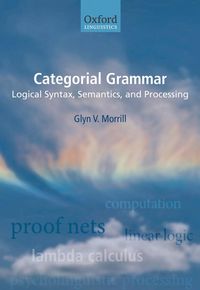 Produktbild: Categorial Grammar
