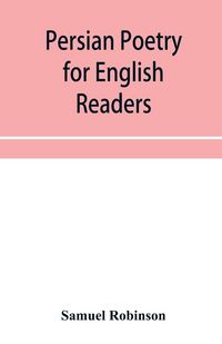Produktbild: Persian poetry for English readers