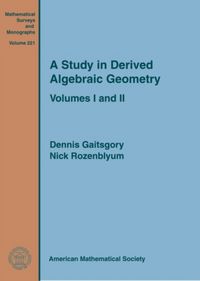 Produktbild: Gaitsgory, D:  A Study in Derived Algebraic Geometry