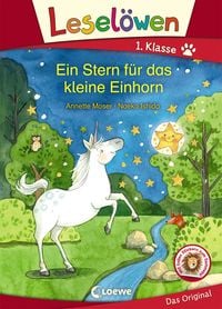 Produktbild: Leselöwen 1. Klasse - Ein Stern für das kleine Einhorn