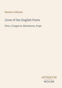 Produktbild: Lives of the English Poets