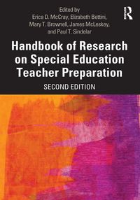Produktbild: Handbook of Research on Special Education Teacher Preparation