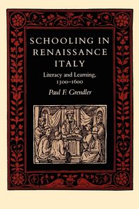 Produktbild: Schooling in Renaissance Italy