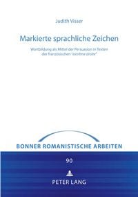 Produktbild: Markierte sprachliche Zeichen