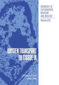 Produktbild: Oxygen Transport to Tissue IX