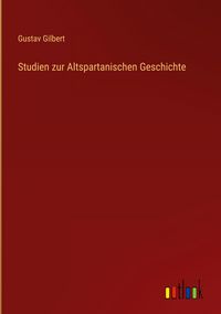 Produktbild: Studien zur Altspartanischen Geschichte