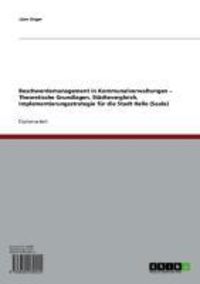 Produktbild: Beschwerdemanagement in Kommunalverwaltungen - Theoretische Grundlagen, St&auml;dtevergleich, Implementierungsstrategie f&uuml;r die Stadt Halle (Saale)