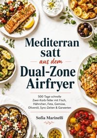 Produktbild: Mediterran satt aus dem Dual-Zone Airfryer