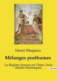 Produktbild: M&eacute;langes posthumes