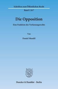 Bild vom Artikel Die Opposition. vom Autor Daniel Mundil