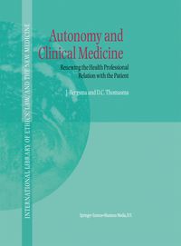 Produktbild: Autonomy and Clinical Medicine