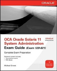 Produktbild: Ernest, M: OCA Oracle Solaris 11 System Administration Exam