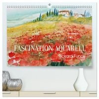 Produktbild: Faszination Aquarell - Eckard Funck (hochwertiger Premium Wandkalender 2026 DIN A2 quer), Kunstdruck in Hochglanz