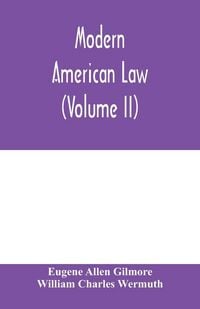Produktbild: Modern American law