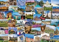 Produktbild: Puzzle 1000 Teile - Globetrotter France
