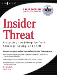 Produktbild: Insider Threat: Protecting the Enterprise from Sabotage, Spying, and Theft