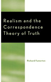 Produktbild: Realism and the Correspondence Theory of Truth